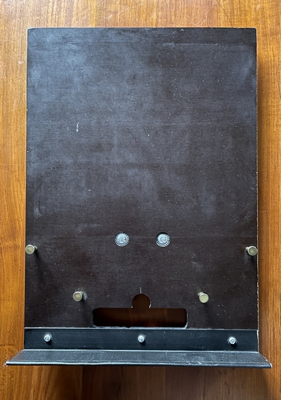 Base pupitre face avant