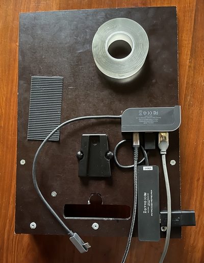 Cablage arrière du pupitre